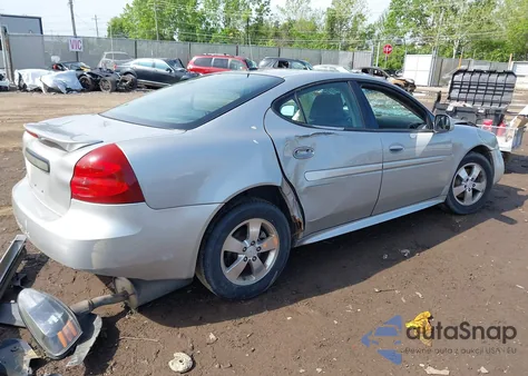 2008 Pontiac Grand Prix from USA, damaged, VIN 2G2WP552681164922